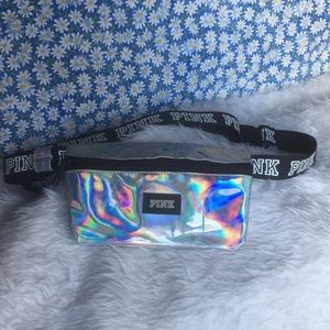 Holo Pink fanny bag